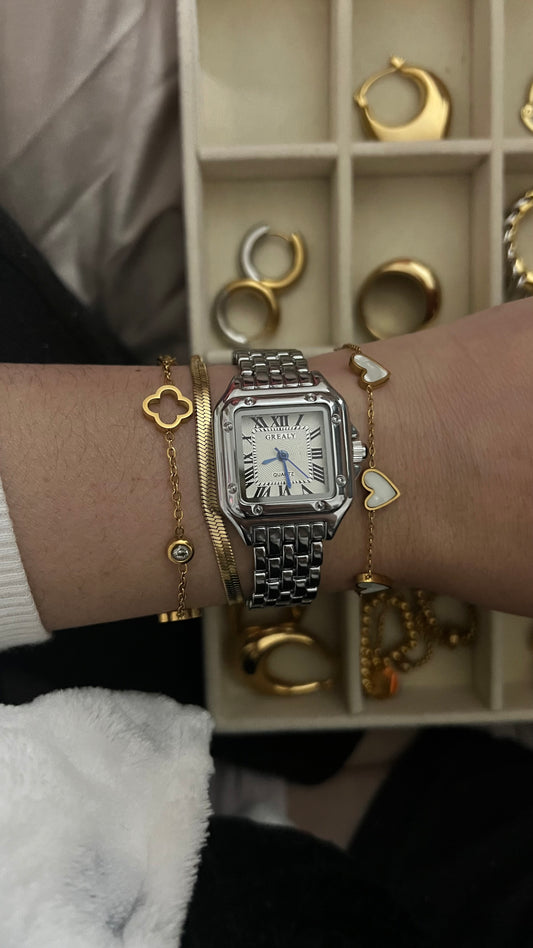 RELOJ AMARANT ROMA Silver