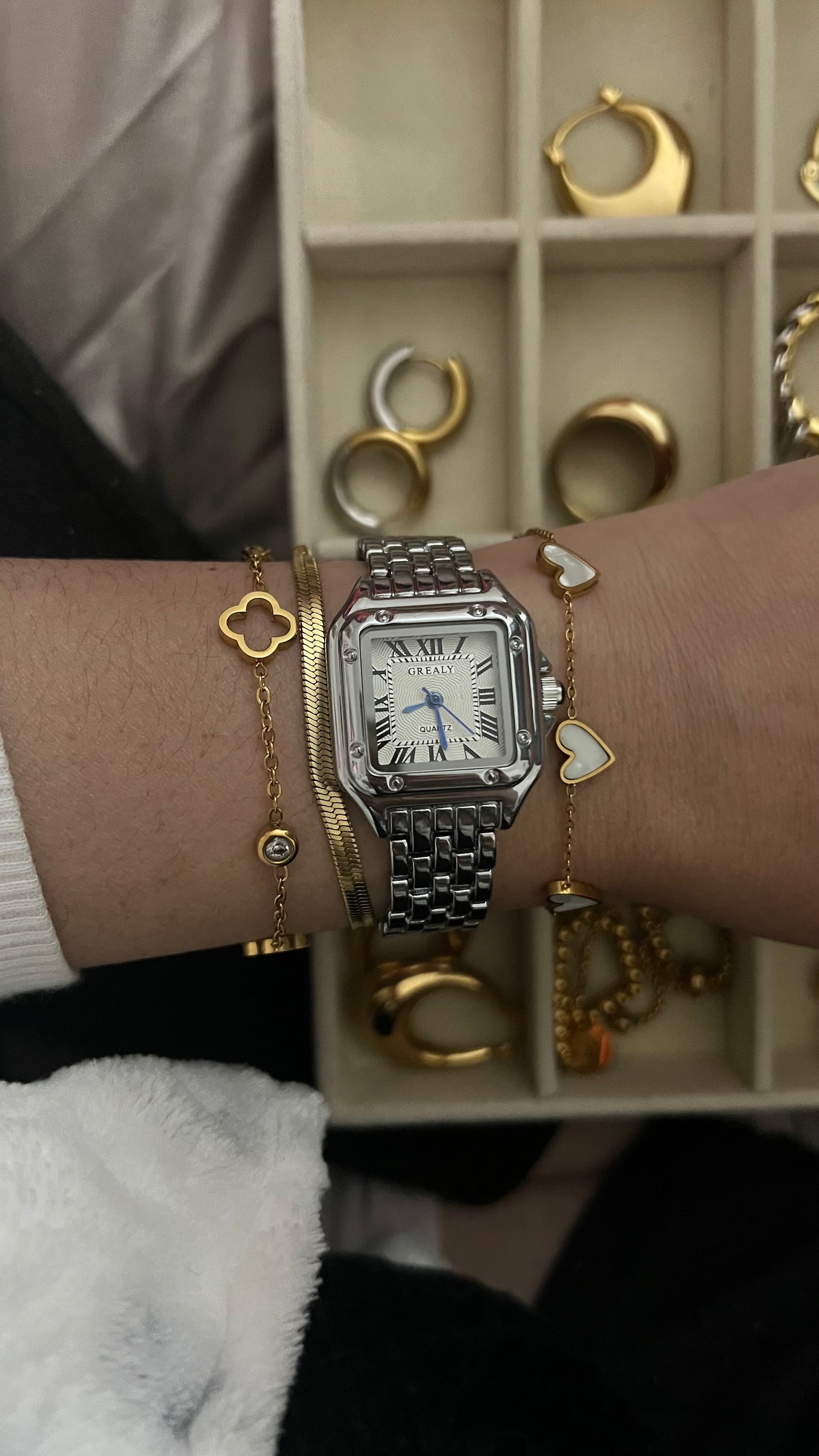 RELOJ AMARANT ROMA Silver